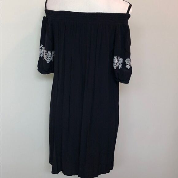 Loft navy and white dress/coverup size XS - Picture 4 of 6